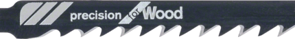 T 144 DP Precision for Wood Dekupaj Testeresi Bıçağı
